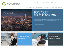 Tablet Screenshot of iceconnect.com